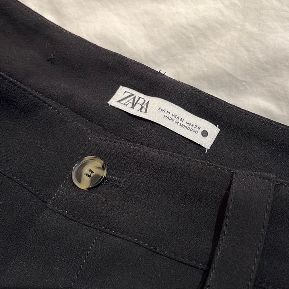 Zara Straight Leg Pleated Trouser - Picture 5 of 6